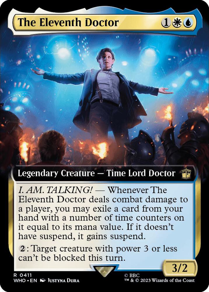 The Eleventh Doctor (Extended Art) [Universes Beyond: Doctor Who] 411