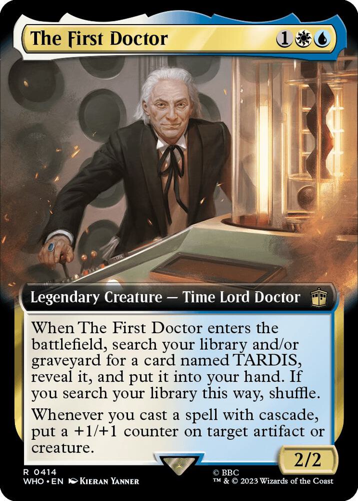 The First Doctor (Extended Art) [Universes Beyond: Doctor Who] 414