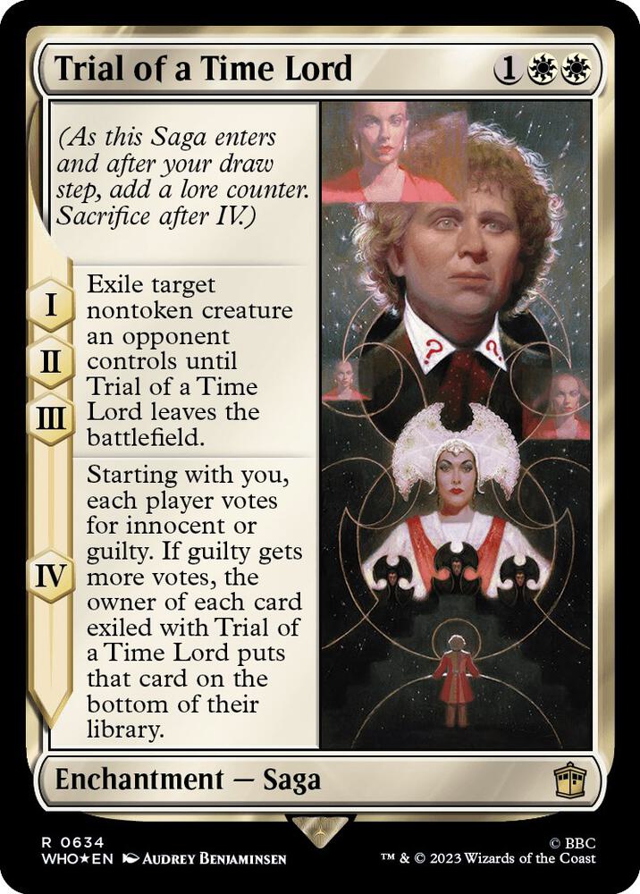 Trial of a Time Lord (Surge Foil) [Universes Beyond: Doctor Who] 634