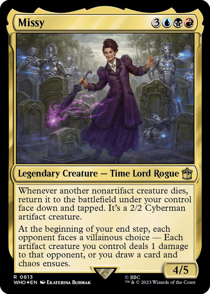 Missy (Surge Foil) [Universes Beyond: Doctor Who] 613