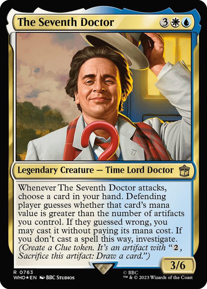 The Seventh Doctor (Surge Foil) [Universes Beyond: Doctor Who] 763