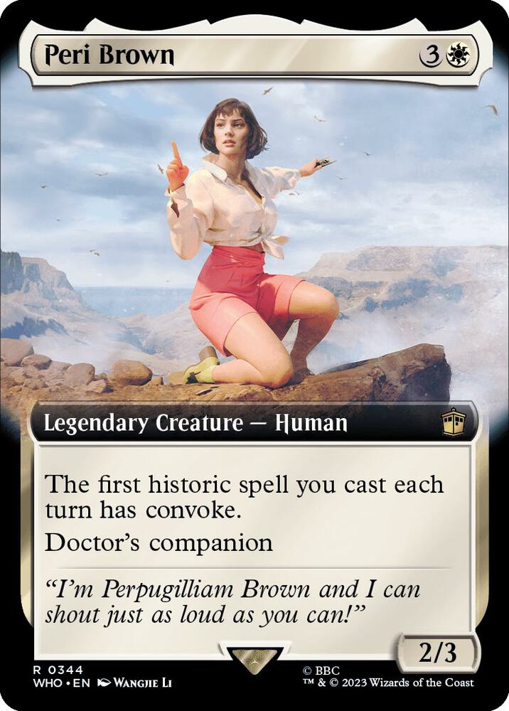 Peri Brown (Extended Art) [Universes Beyond: Doctor Who] 344