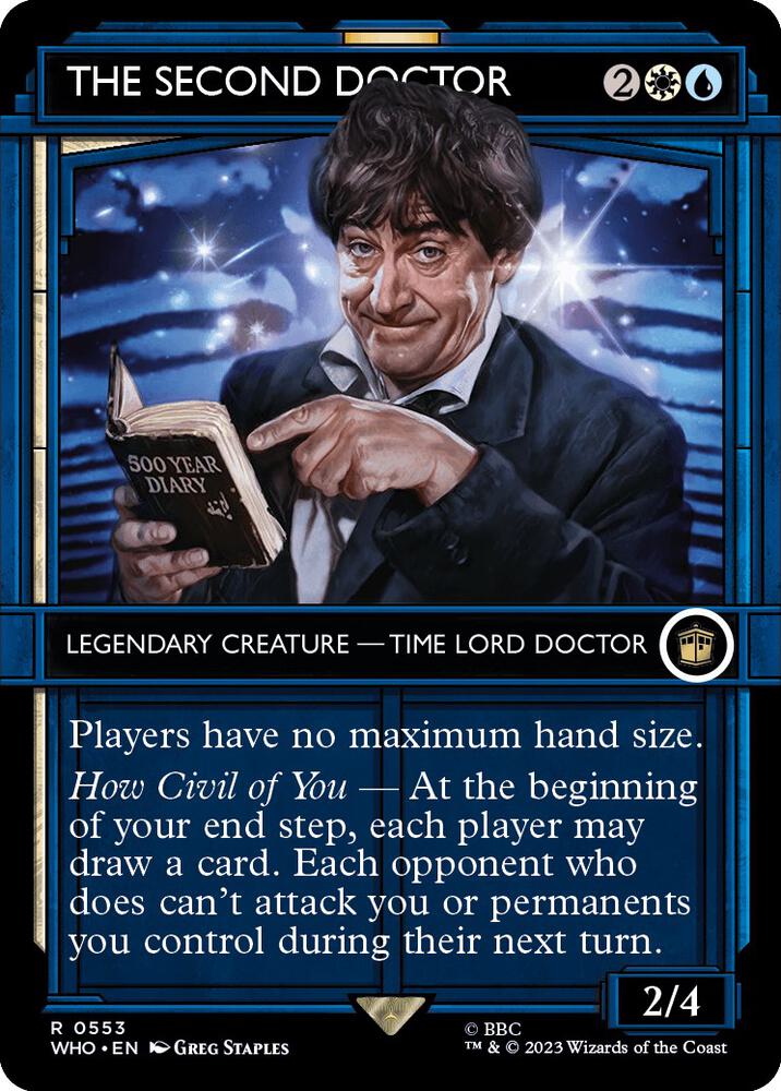 The Second Doctor (Showcase) [Universes Beyond: Doctor Who] 553