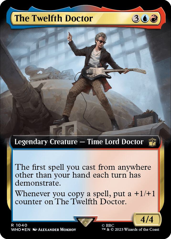 The Twelfth Doctor (Extended Art) (Surge Foil) [Universes Beyond: Doctor Who] 1040
