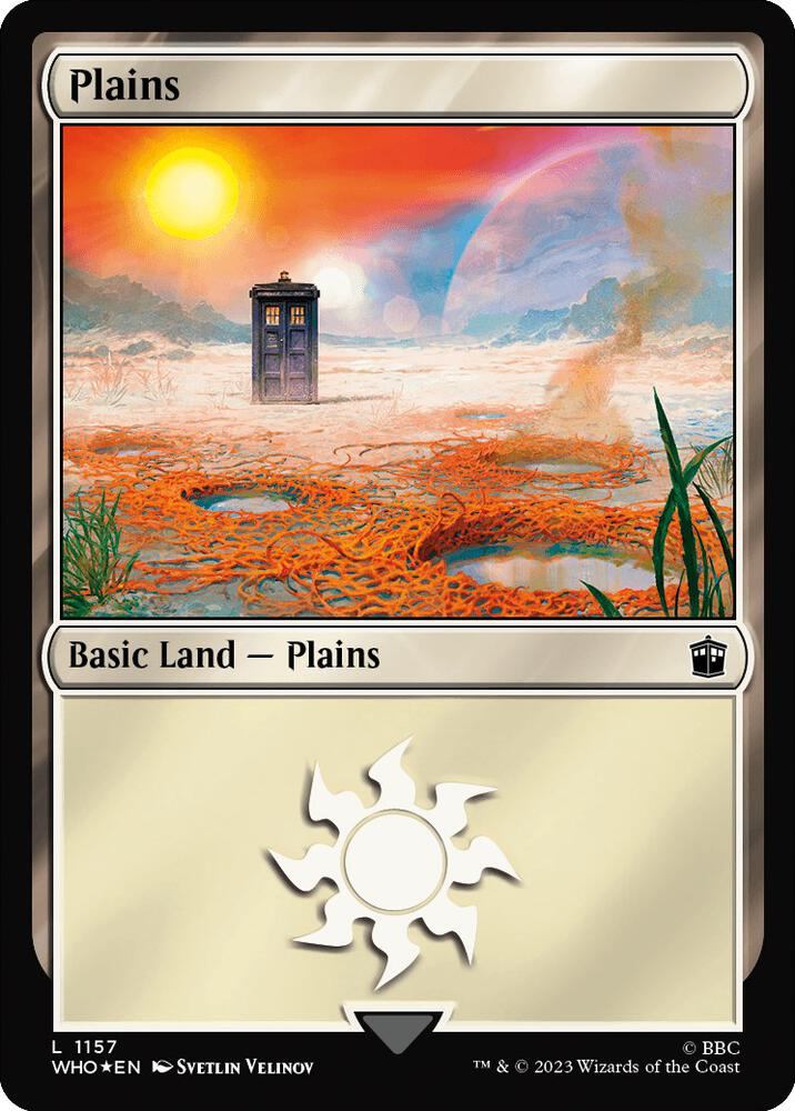 Plains (1157) (Surge Foil) [Universes Beyond: Doctor Who] 1157