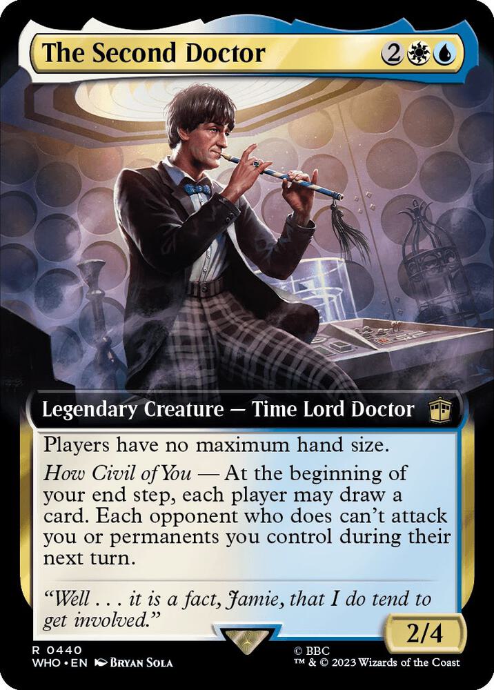 The Second Doctor (Extended Art) [Universes Beyond: Doctor Who] 440