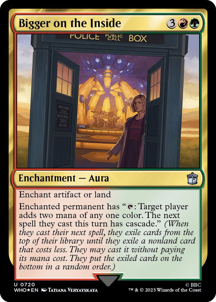 Bigger on the Inside (Surge Foil) [Universes Beyond: Doctor Who] 720