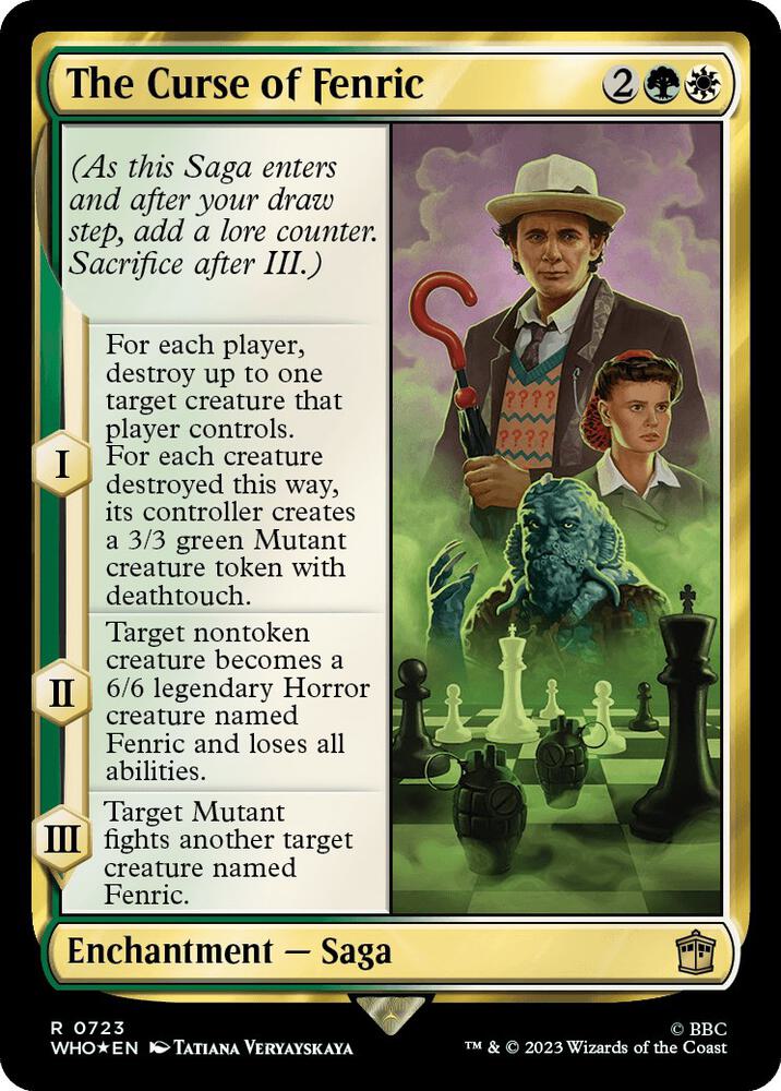 The Curse of Fenric (Surge Foil) [Universes Beyond: Doctor Who] 723