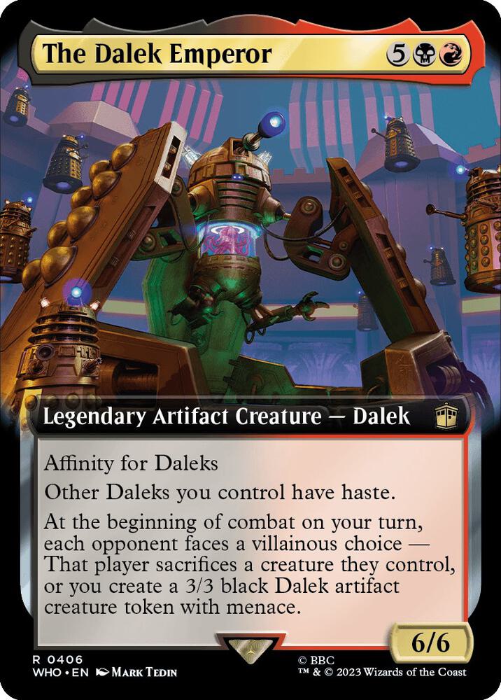 The Dalek Emperor (Extended Art) [Universes Beyond: Doctor Who] 406