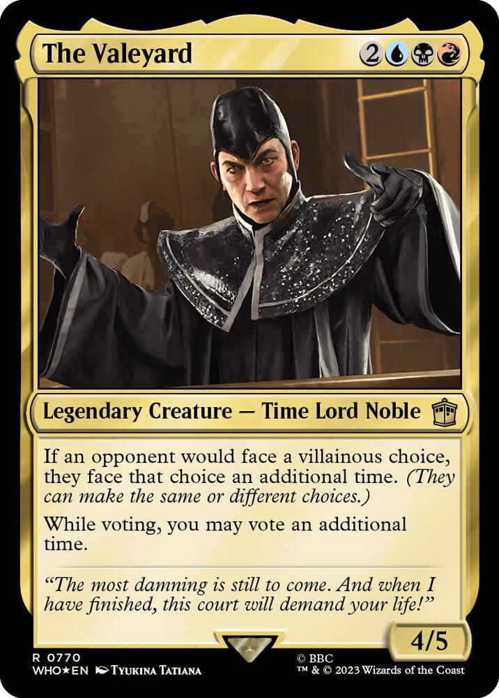 The Valeyard (Surge Foil) [Universes Beyond: Doctor Who] 770