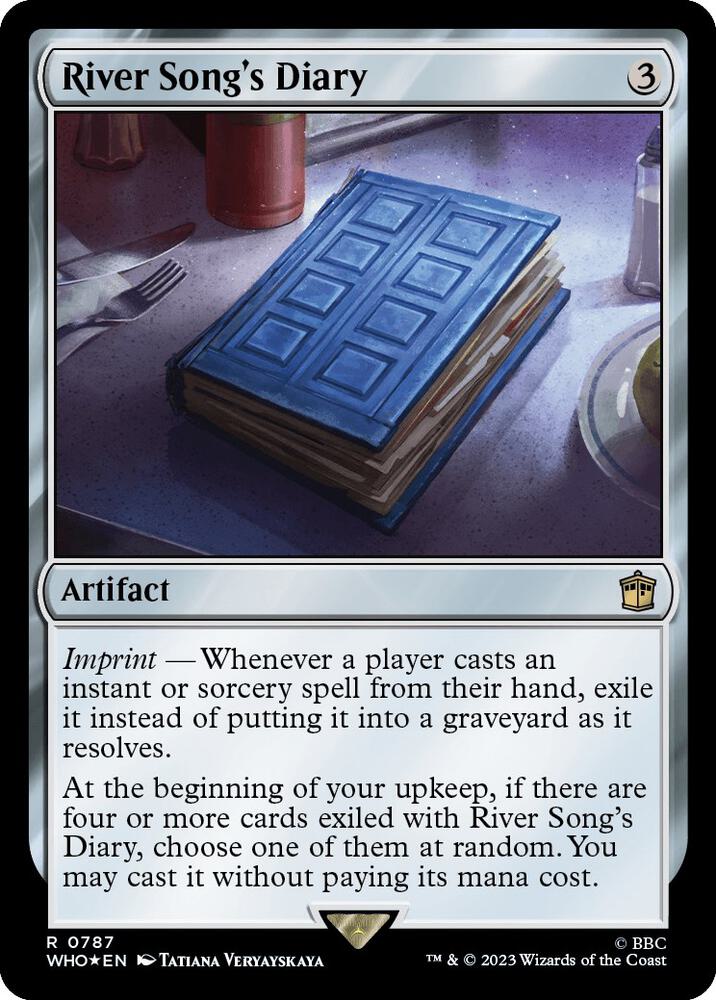 River Song's Diary (Surge Foil) [Universes Beyond: Doctor Who] 787