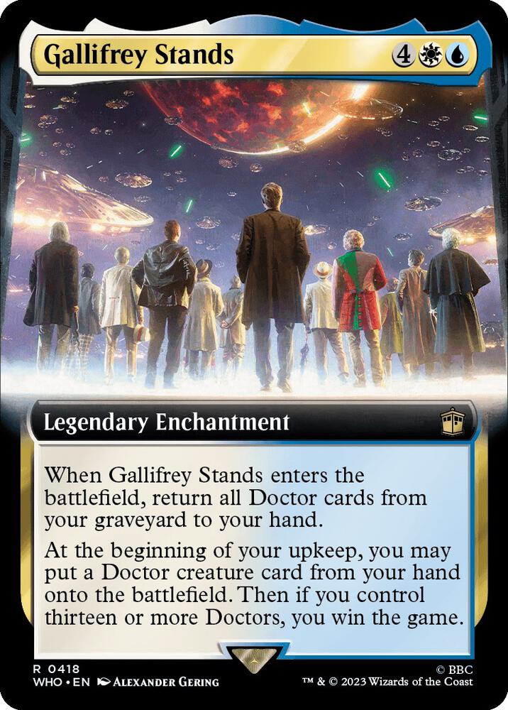 Gallifrey Stands (Extended Art) [Universes Beyond: Doctor Who] 418
