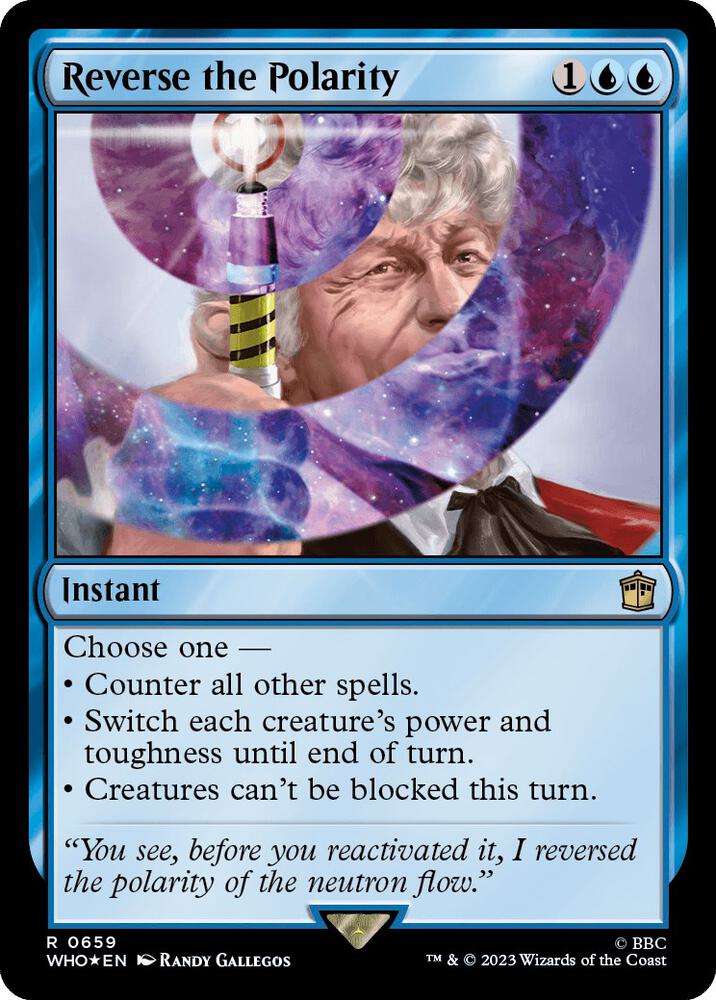 Reverse the Polarity (Surge Foil) [Universes Beyond: Doctor Who] 659