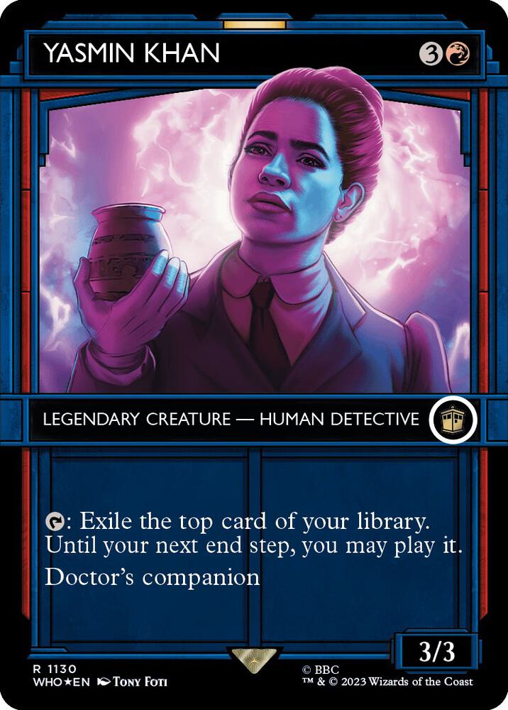 Yasmin Khan (Showcase) (Surge Foil) [Universes Beyond: Doctor Who] 1130