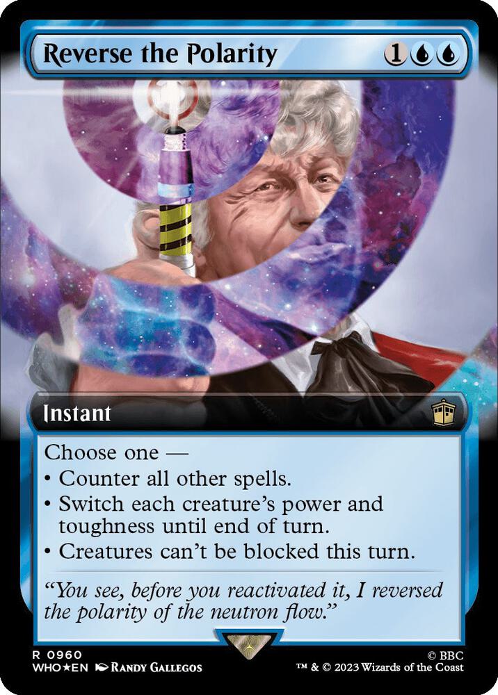 Reverse the Polarity (Extended Art) (Surge Foil) [Universes Beyond: Doctor Who] 960