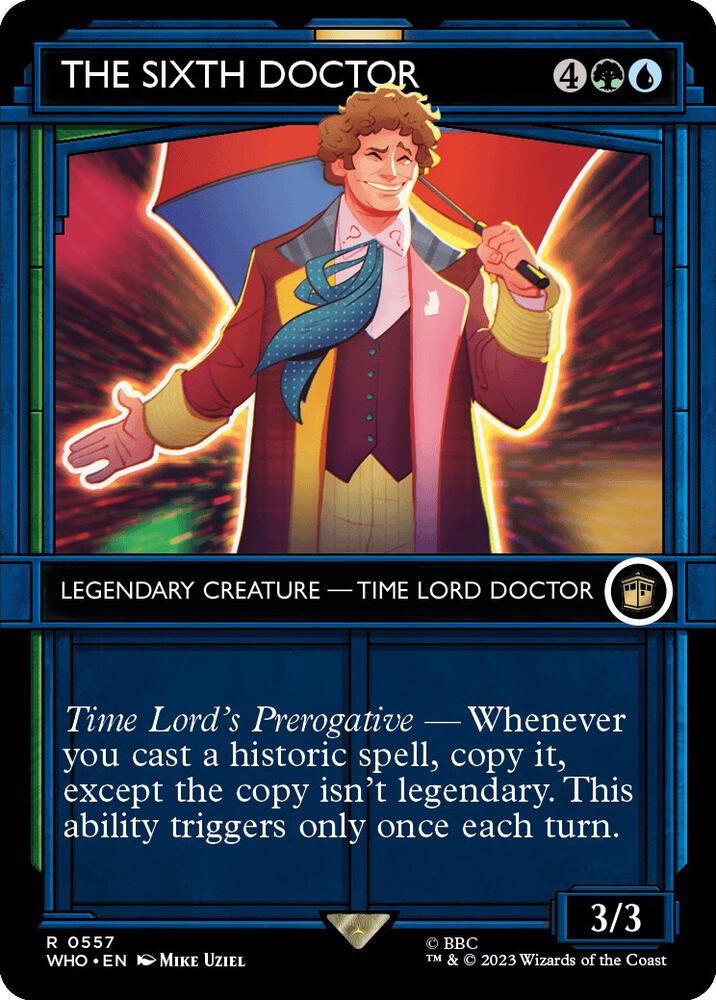 The Sixth Doctor (Showcase) [Universes Beyond: Doctor Who] 557