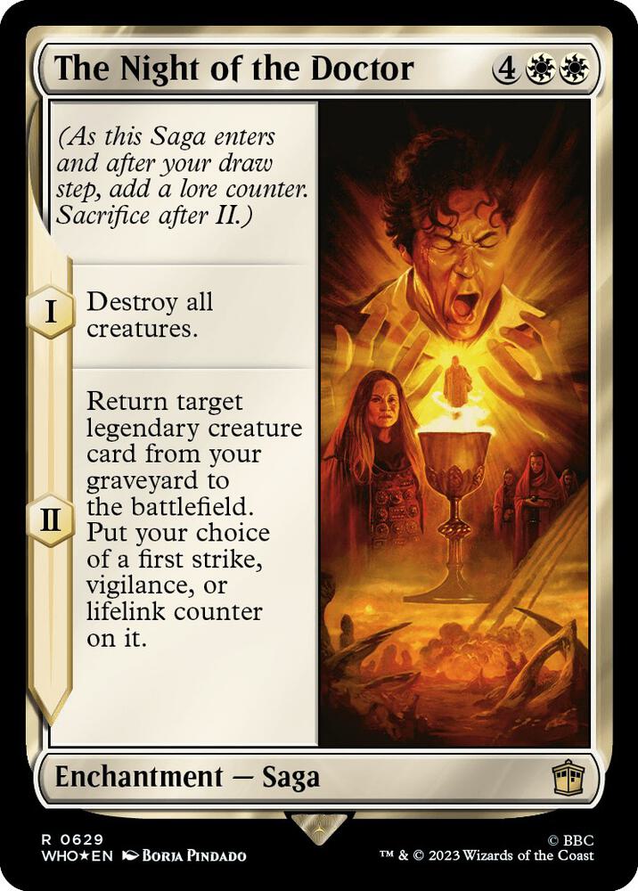 The Night of the Doctor (Surge Foil) [Universes Beyond: Doctor Who] 629