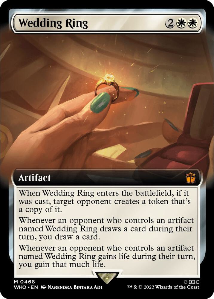 Wedding Ring (Extended Art) [Universes Beyond: Doctor Who] 468