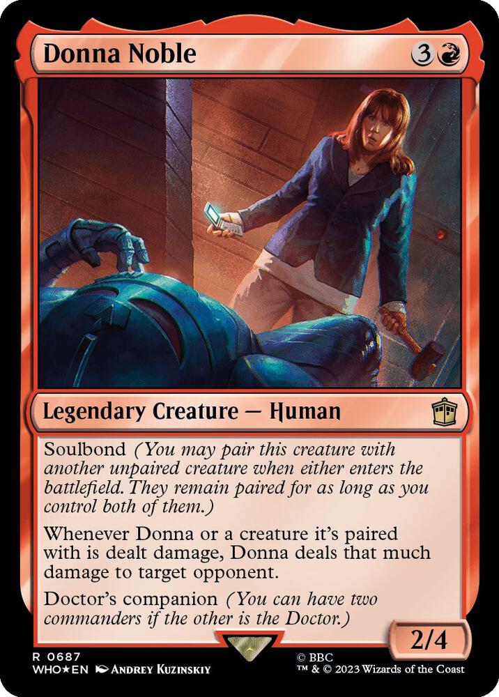 Donna Noble (Surge Foil) [Universes Beyond: Doctor Who] 687