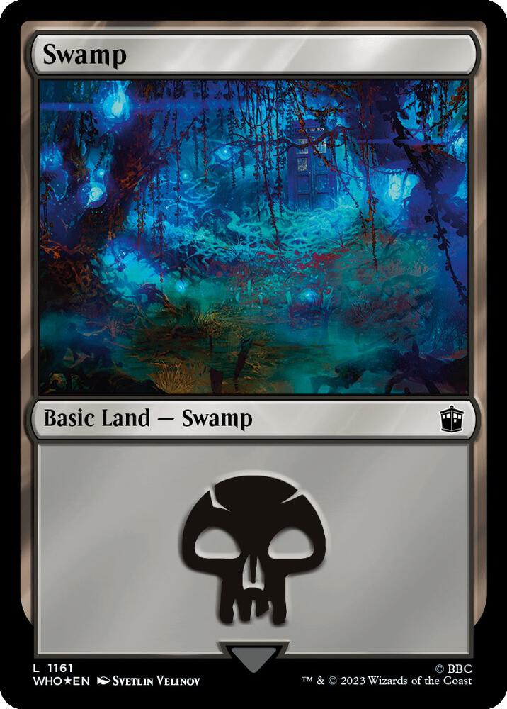 Swamp (1161) (Surge Foil) [Universes Beyond: Doctor Who] 1161