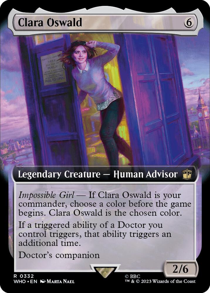 Clara Oswald (Extended Art) [Universes Beyond: Doctor Who] 332