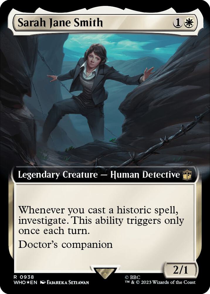 Sarah Jane Smith (Extended Art) (Surge Foil) [Universes Beyond: Doctor Who] 938