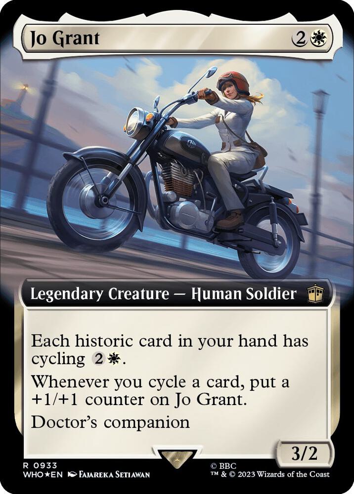 Jo Grant (Extended Art) (Surge Foil) [Universes Beyond: Doctor Who] 933