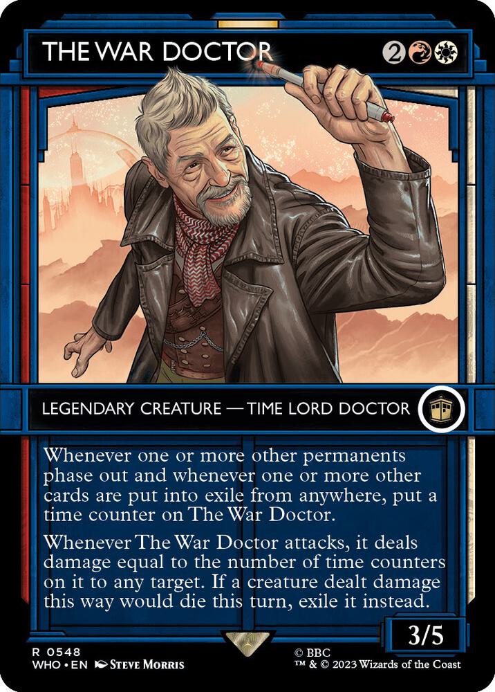 The War Doctor (Showcase) [Universes Beyond: Doctor Who] 548