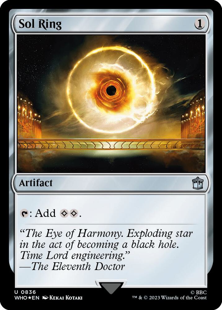 Sol Ring (Surge Foil) [Universes Beyond: Doctor Who] 836