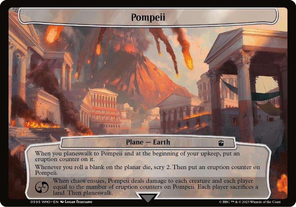 Pompeii [Planechase: Universes Beyond: Doctor Who] 595