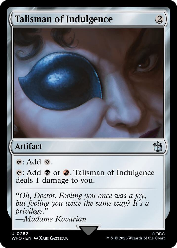 Talisman of Indulgence [Universes Beyond: Doctor Who] 252