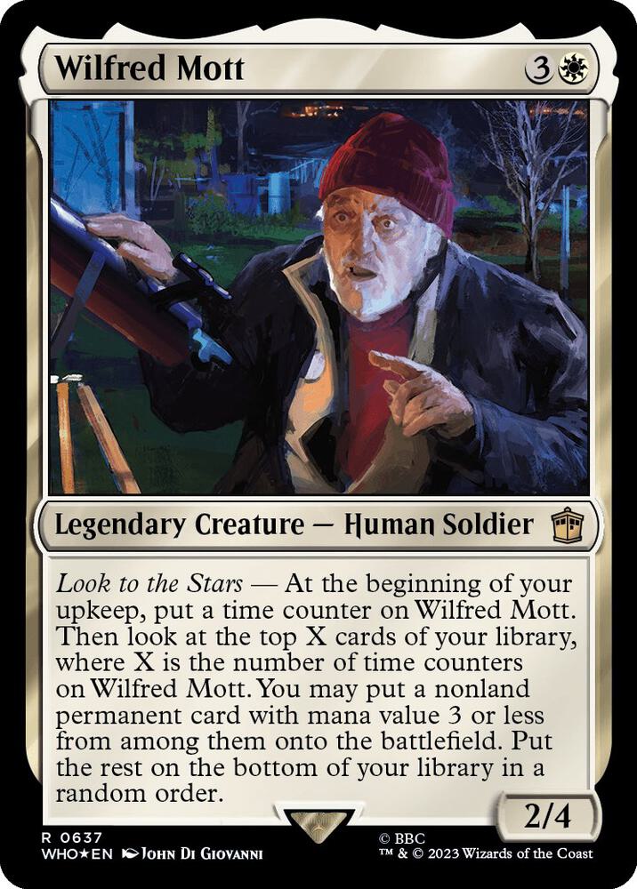 Wilfred Mott (Surge Foil) [Universes Beyond: Doctor Who] 637