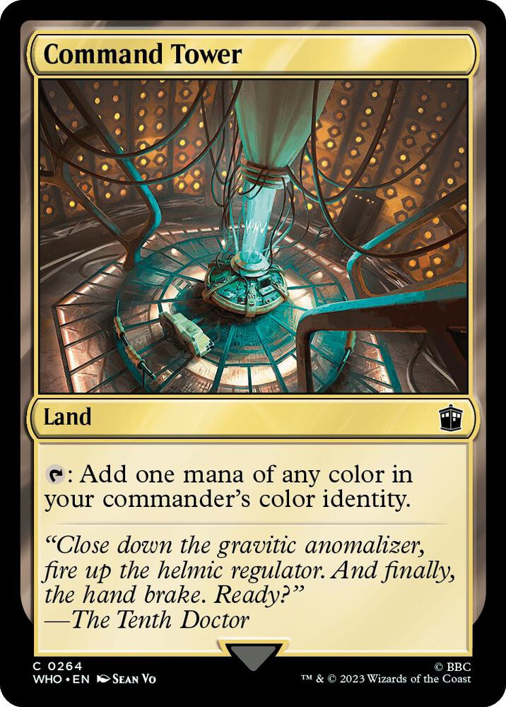 Command Tower (0264) [Universes Beyond: Doctor Who] 264