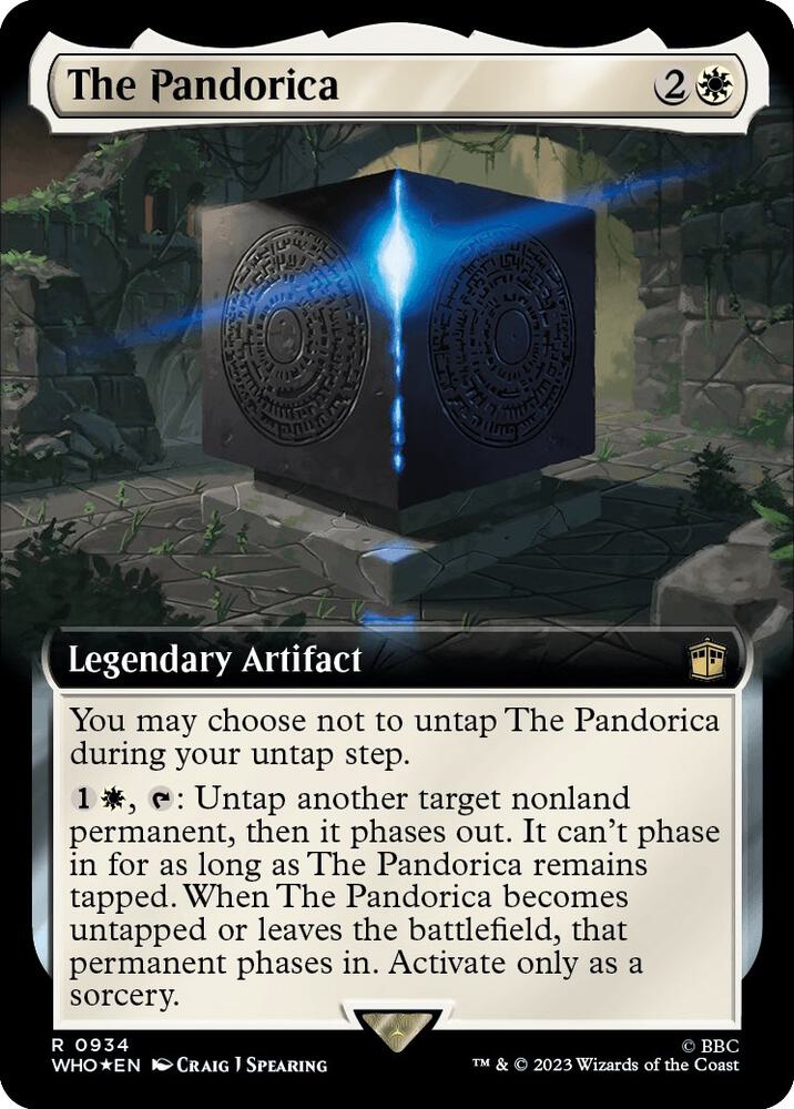 The Pandorica (Extended Art) (Surge Foil) [Universes Beyond: Doctor Who] 934
