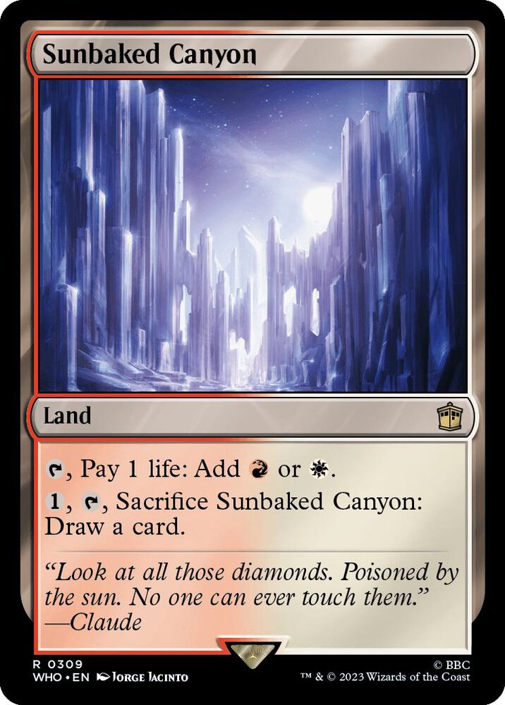 Sunbaked Canyon [Universes Beyond: Doctor Who] 309