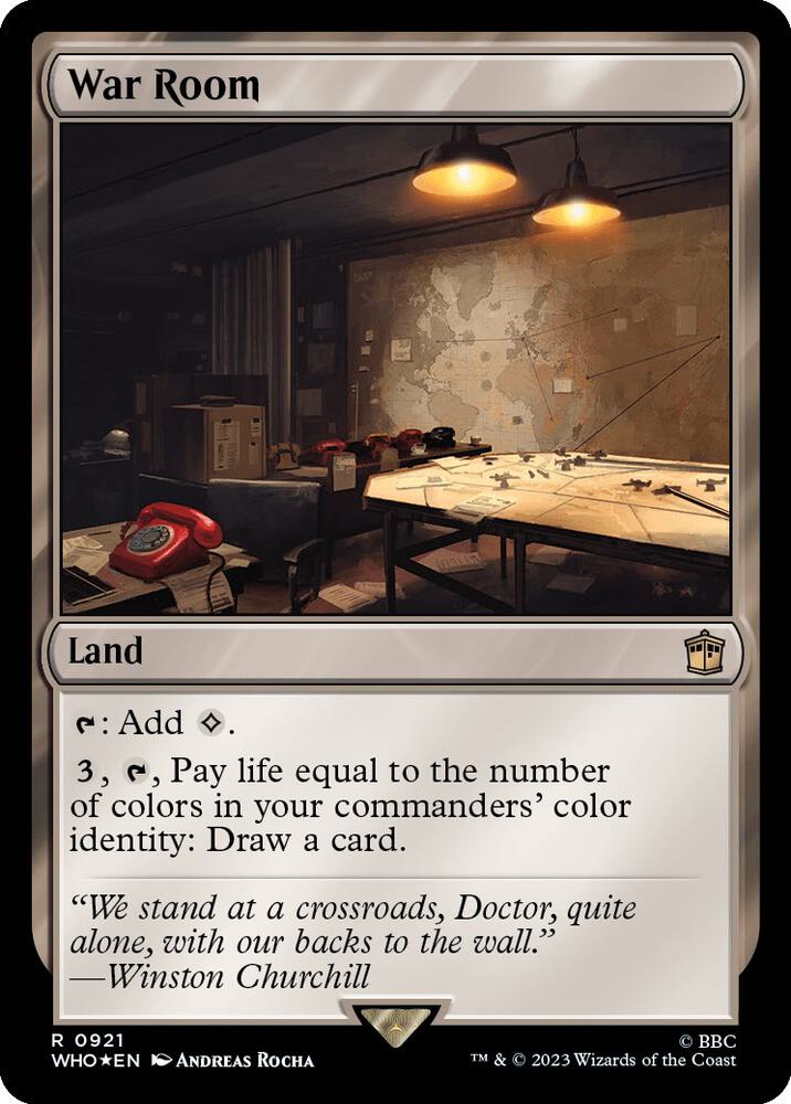 War Room (Surge Foil) [Universes Beyond: Doctor Who] 921