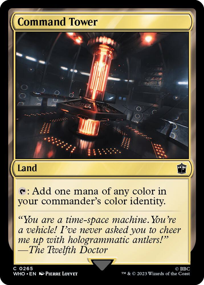 Command Tower (0265) [Universes Beyond: Doctor Who] 265