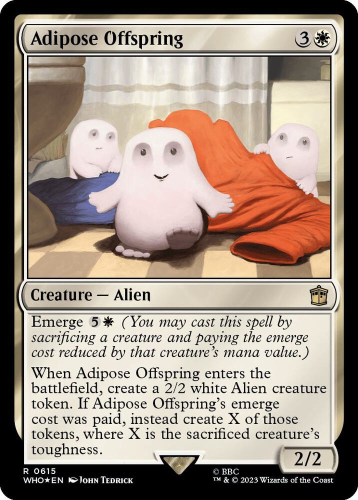 Adipose Offspring (Surge Foil) [Universes Beyond: Doctor Who] 615