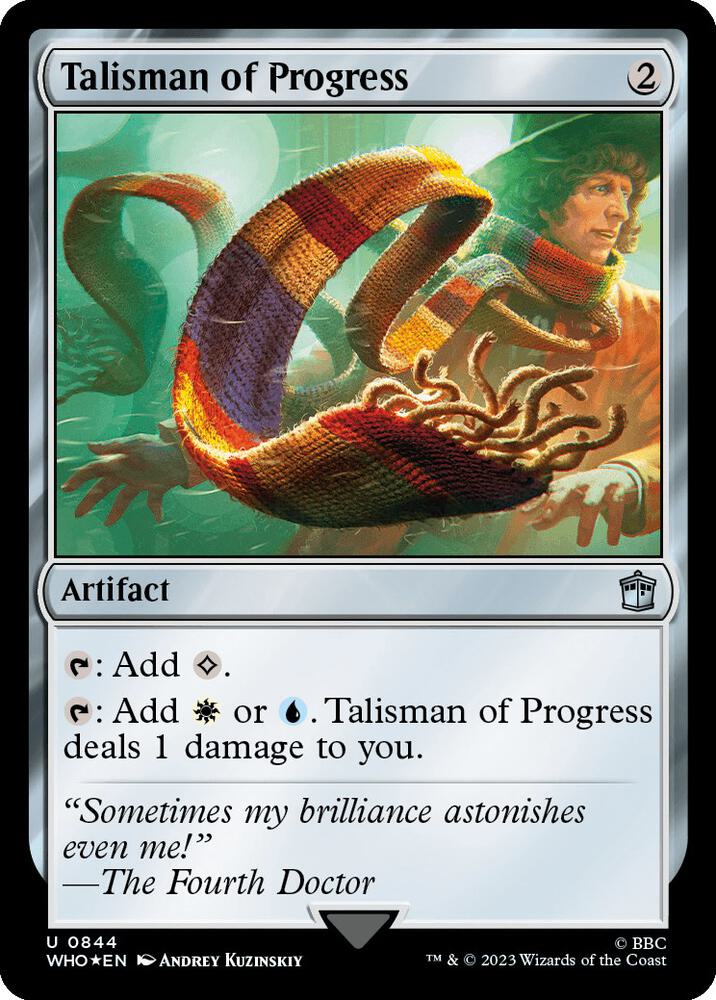 Talisman of Progress (Surge Foil) [Universes Beyond: Doctor Who] 844