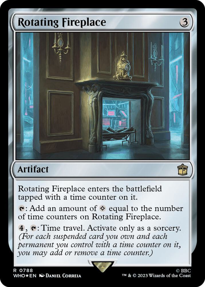 Rotating Fireplace (Surge Foil) [Universes Beyond: Doctor Who] 788