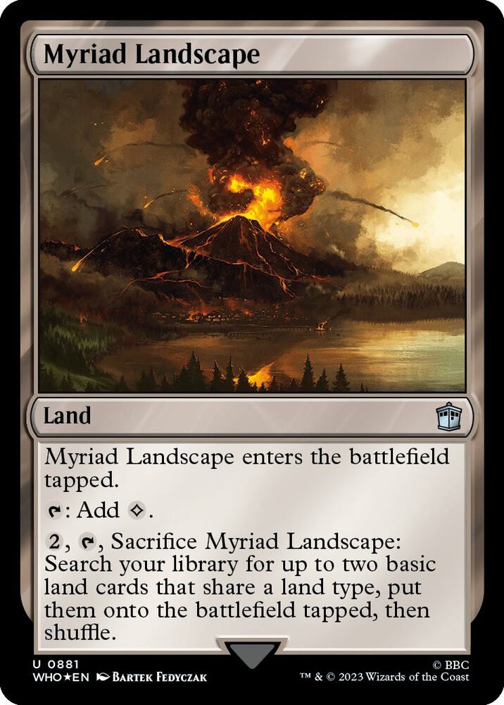 Myriad Landscape (Surge Foil) [Universes Beyond: Doctor Who] 881