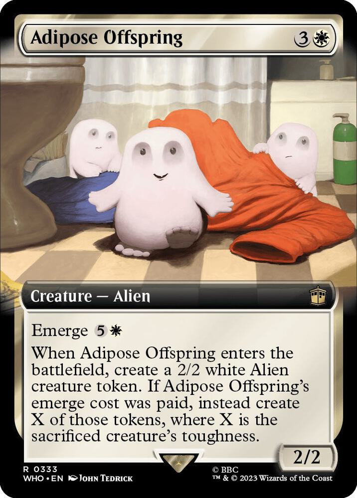 Adipose Offspring (Extended Art) [Universes Beyond: Doctor Who] 333