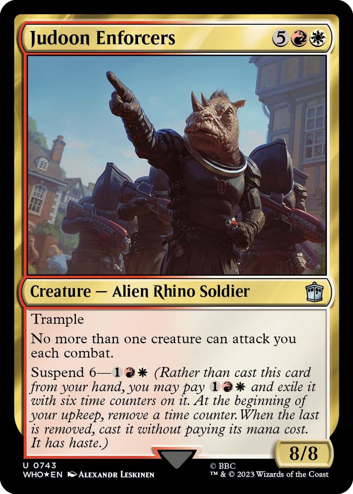 Judoon Enforcers (Surge Foil) [Universes Beyond: Doctor Who] 743