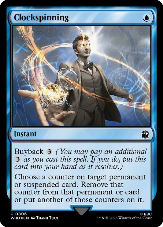 Clockspinning (Surge Foil) [Universes Beyond: Doctor Who] 806