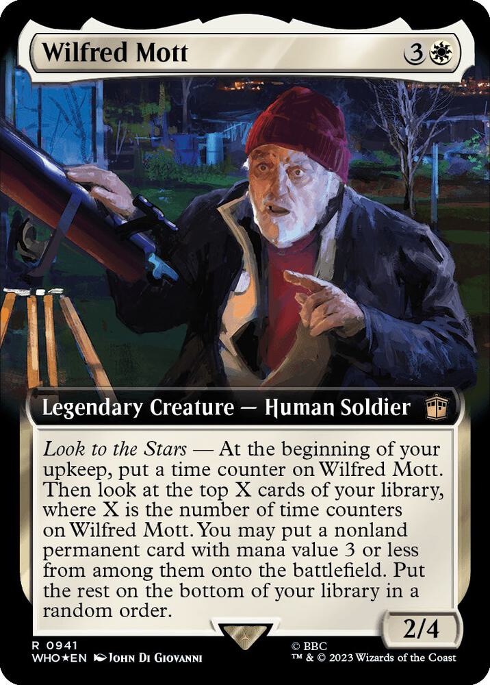 Wilfred Mott (Extended Art) (Surge Foil) [Universes Beyond: Doctor Who] 941