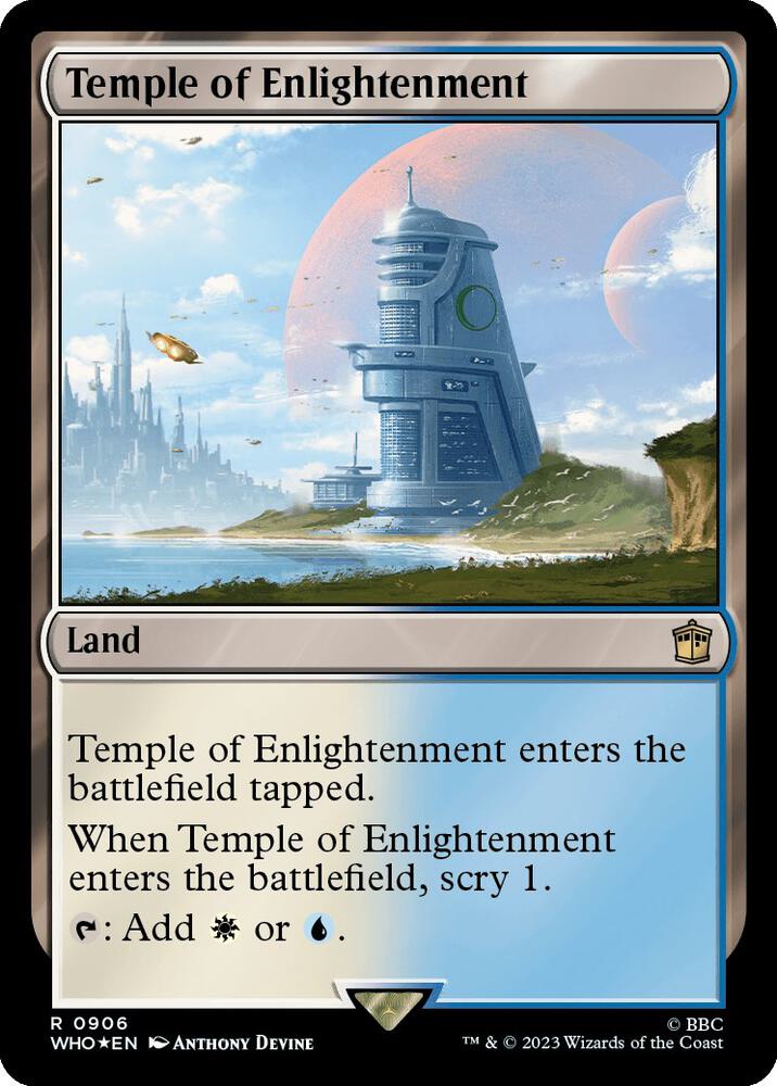 Temple of Enlightenment (Surge Foil) [Universes Beyond: Doctor Who] 906
