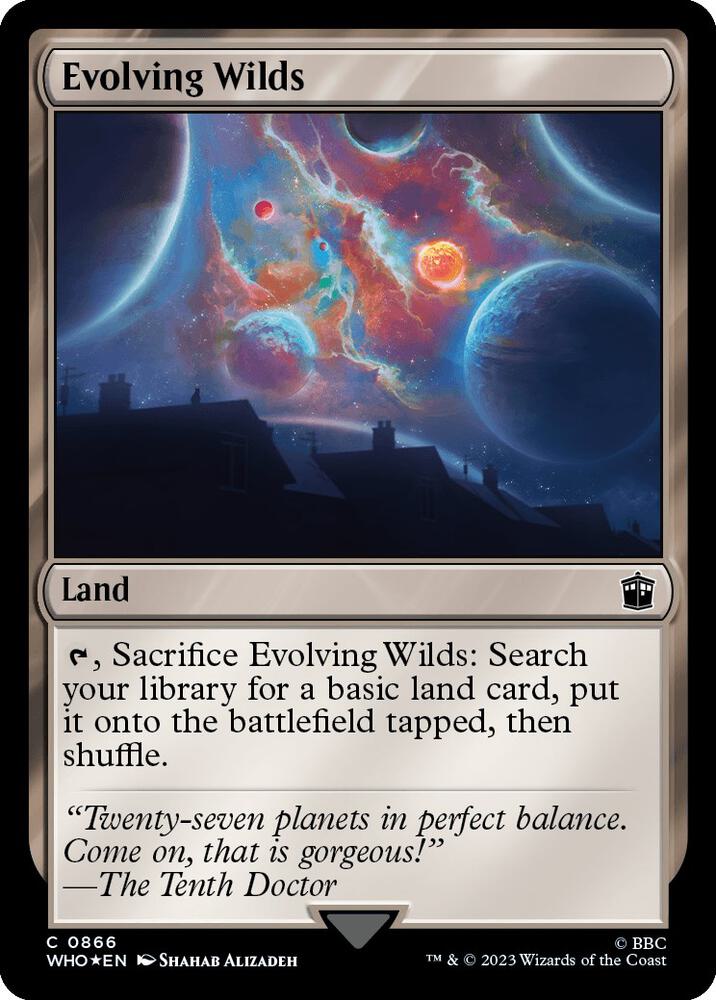 Evolving Wilds (Surge Foil) [Universes Beyond: Doctor Who] 866