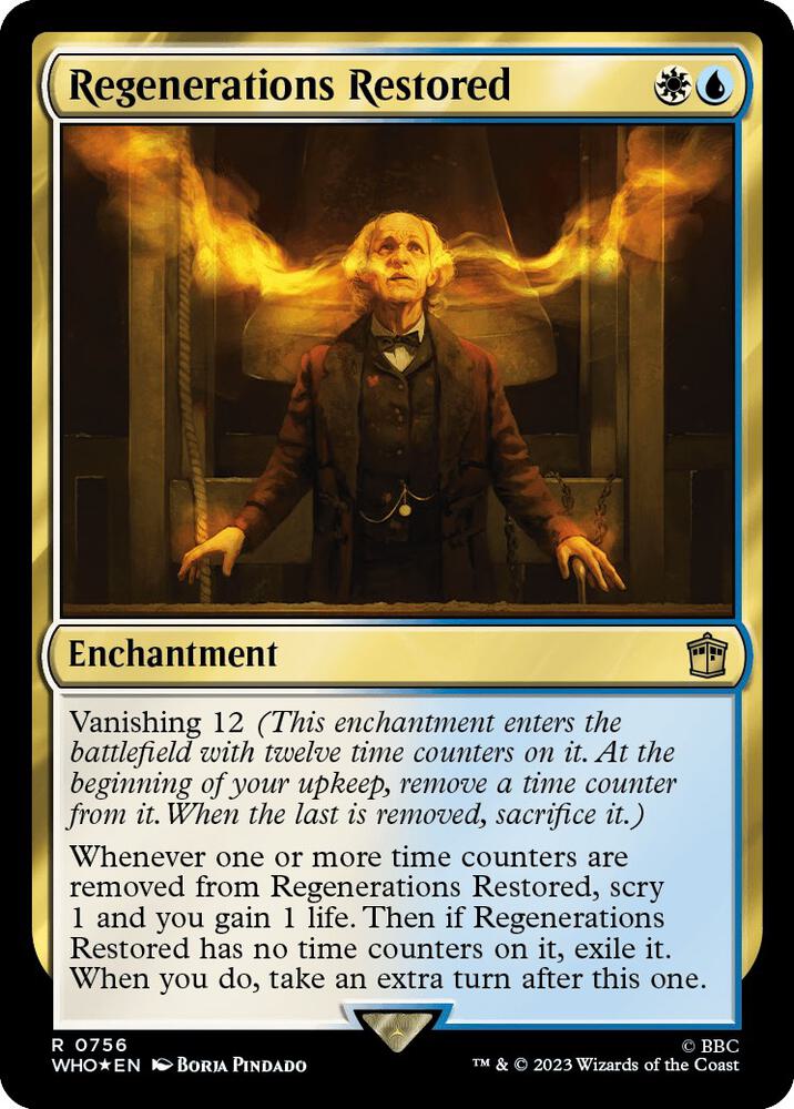 Regenerations Restored (Surge Foil) [Universes Beyond: Doctor Who] 756