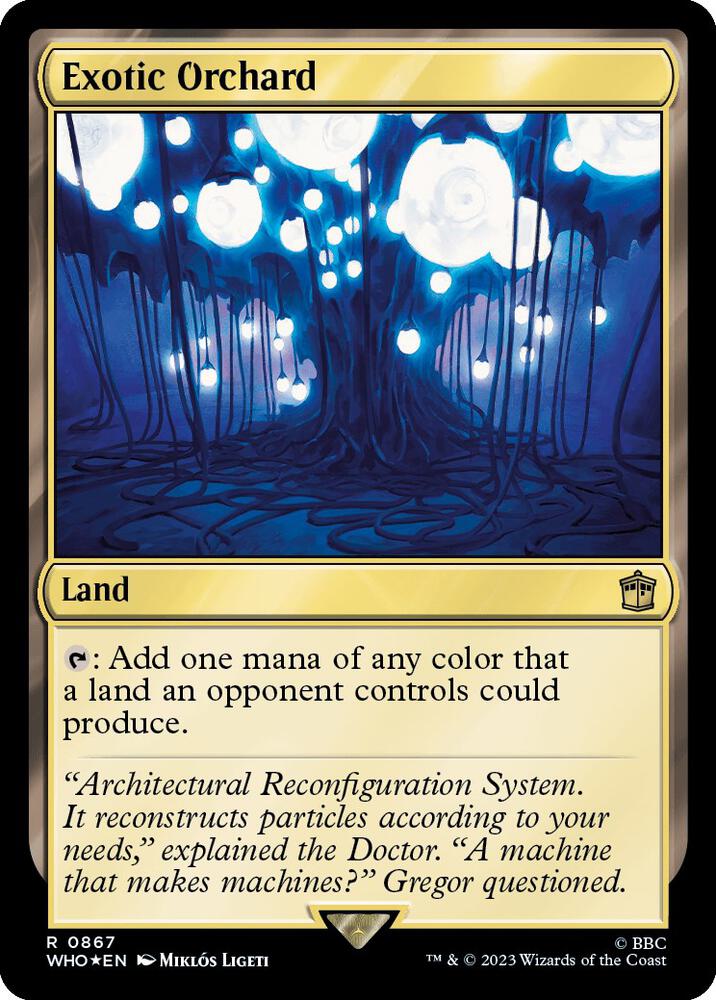 Exotic Orchard (Surge Foil) [Universes Beyond: Doctor Who] 867