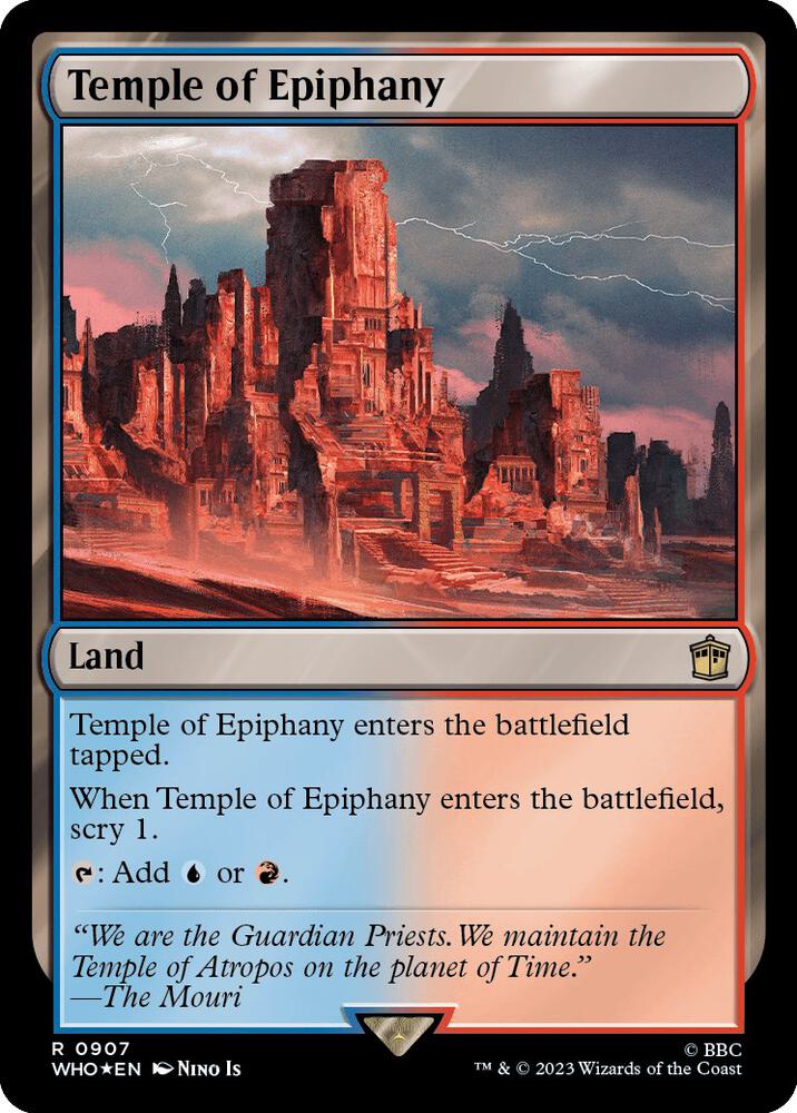 Temple of Epiphany (Surge Foil) [Universes Beyond: Doctor Who] 907
